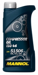 Объем 1л. Компрессорное масло MANNOL Compressor Oil ISO 46 - 1923
