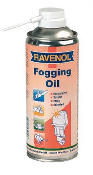 Объем 0,5л. Консервирующая смазка-спрей RAVENOL Fogging Oil - 1360035-400-05-000 - Автомобильные жидкости. Розница и оптом, масла и антифризы - KarPar Артикул: 1360035-400-05-000. PATRIOT.