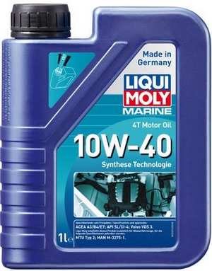 Объем 1л. LIQUI MOLY Marine 4T Motor Oil 10W-40 - 1236 - Автомобильные жидкости. Розница и оптом, масла и антифризы - KarPar Артикул: 1236. PATRIOT.
