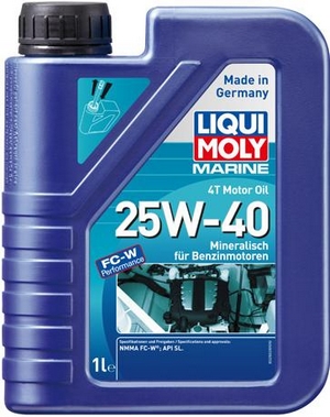 Объем 1л. LIQUI MOLY Marine 4T Motor Oil 25W-40 - 25026 - Автомобильные жидкости. Розница и оптом, масла и антифризы - KarPar Артикул: 25026. PATRIOT.