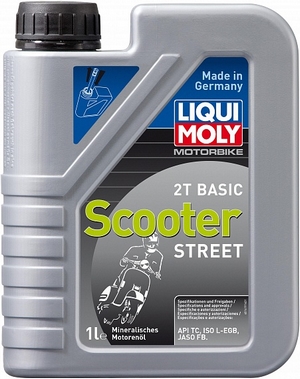 Объем 1л. LIQUI MOLY Motorbike 2T Basic Scooter Street - 8068 - Автомобильные жидкости. Розница и оптом, масла и антифризы - KarPar Артикул: 8068. PATRIOT.