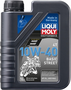 Объем 1л. LIQUI MOLY Motorbike 4T Basic Street 10W-40 - 3044 - Автомобильные жидкости. Розница и оптом, масла и антифризы - KarPar Артикул: 3044. PATRIOT.