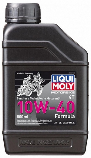 Объем 0,8л. LIQUI MOLY Motorbike 4T Formula 10W-40 - 3036 - Автомобильные жидкости. Розница и оптом, масла и антифризы - KarPar Артикул: 3036. PATRIOT.