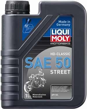 Объем 1л. LIQUI MOLY Motorbike HD-Classic Street SAE 50 - 1572 - Автомобильные жидкости. Розница и оптом, масла и антифризы - KarPar Артикул: 1572. PATRIOT.