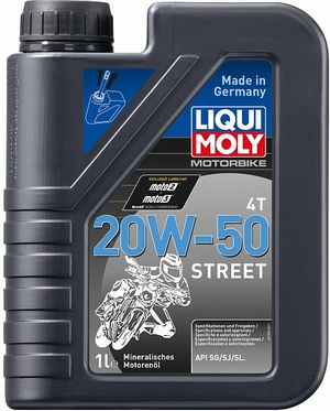 Объем 1л. LIQUI MOLY Motorbike HD Synth Street 20W-50 - 3816 - Автомобильные жидкости. Розница и оптом, масла и антифризы - KarPar Артикул: 3816. PATRIOT.