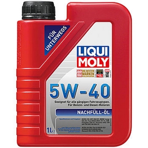 Объем 1л. LIQUI MOLY Nachfull Oil 5W-40 - 8027 - Автомобильные жидкости. Розница и оптом, масла и антифризы - KarPar Артикул: 8027. PATRIOT.