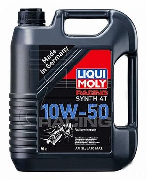 Объем 5л. LIQUI MOLY Racing Synth 4T 10W-50 - 1503 - Автомобильные жидкости. Розница и оптом, масла и антифризы - KarPar Артикул: 1503. PATRIOT.