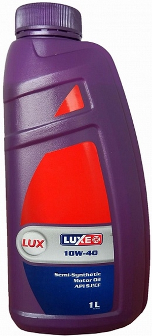 Объем 1л. LUXE Lux 10W-40 - 112 - Автомобильные жидкости. Розница и оптом, масла и антифризы - KarPar Артикул: 112. PATRIOT.
