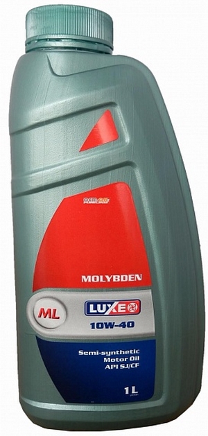 Объем 1л. LUXE Molybden ML 10W-40 - 115 - Автомобильные жидкости. Розница и оптом, масла и антифризы - KarPar Артикул: 115. PATRIOT.