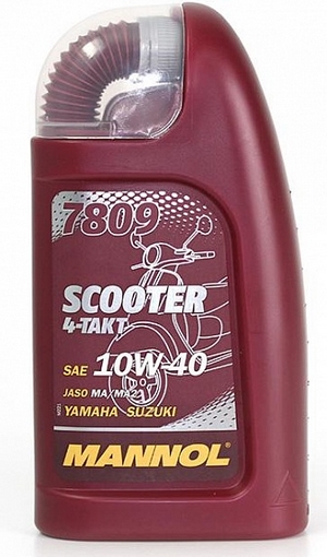 Объем 1л. MANNOL 7809 Scooter 4-Takt 10W-40 - 1957 - Автомобильные жидкости. Розница и оптом, масла и антифризы - KarPar Артикул: 1957. PATRIOT.