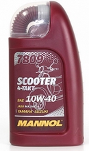 Объем 1л. MANNOL 7809 Scooter 4-Takt 10W-40 - 1957