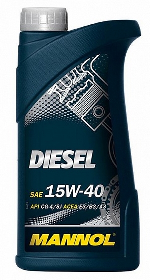 Объем 1л. MANNOL Diesel 15W-40 - 1205 - Автомобильные жидкости. Розница и оптом, масла и антифризы - KarPar Артикул: 1205. PATRIOT.