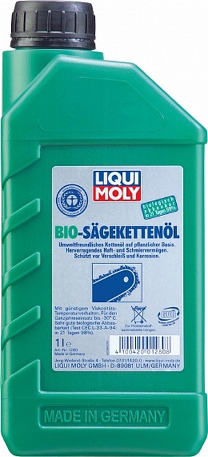 Объем 1л. Масло для цепей бензопил LIQUI MOLY Sage-Kettenoil - 2370 - Автомобильные жидкости. Розница и оптом, масла и антифризы - KarPar Артикул: 2370. PATRIOT.