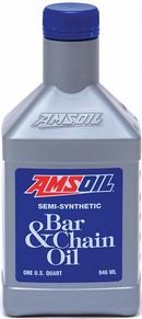 Объем 0,946л. Масло для цепи бензопилы AMSOIL Semi-Synthetic Bar and Chain Oil - ABCQT