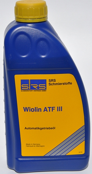 Объем 1л. Масло трансмиссионное SRS Wiolin ATF III - 7558 - Автомобильные жидкости. Розница и оптом, масла и антифризы - KarPar Артикул: 7558. PATRIOT.