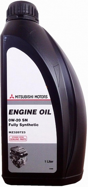 Объем 1л. MITSUBISHI Genuine Oil 0W-20 SN GF-5 - MZ320723 - Автомобильные жидкости. Розница и оптом, масла и антифризы - KarPar Артикул: MZ320723. PATRIOT.