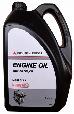 Объем 4л. MITSUBISHI Genuine Oil 10W-30 SM/CF - MZ320271 - Автомобильные жидкости. Розница и оптом, масла и антифризы - KarPar Артикул: MZ320271. PATRIOT.