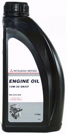 Объем 1л. MITSUBISHI Genuine Oil 10W-30 SN/CF - MZ320368