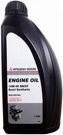 Объем 1л. MITSUBISHI Genuine Oil 10W-40 SN/CF - MZ320366