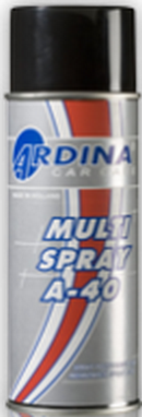 Объем 0,4л. Многофункциональная смазка А-40 ARDINA Multi Spray A-40 - 8716022683214