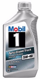 Объем 0,946л. MOBIL 1 Turbo Diesel Truck 5W-40 - 103171