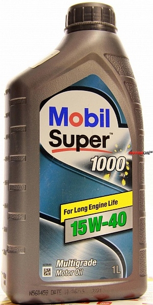 Объем 1л. MOBIL Super 1000 X1 SAE 15W-40 - 152571 - Автомобильные жидкости. Розница и оптом, масла и антифризы - KarPar Артикул: 152571. PATRIOT.