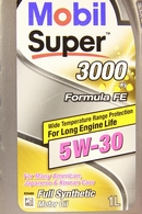 Объем 1л. MOBIL Super 3000 X1 Formula FE 5W-30 - 152565