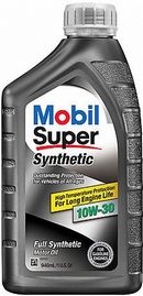 Объем 0,946л. MOBIL Super Synthetic 10W-30 - 112917