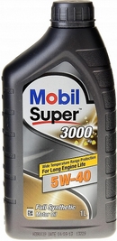 Объем 1л. Моторное масло Mobil Super 3000 X1 5W-40 - 152567