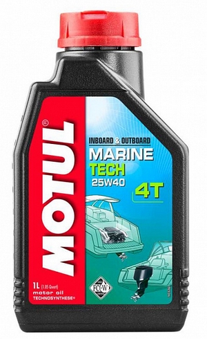 Объем 1л. MOTUL Marine Tech 4T 25W-40 - 107757 - Автомобильные жидкости. Розница и оптом, масла и антифризы - KarPar Артикул: 107757. PATRIOT.