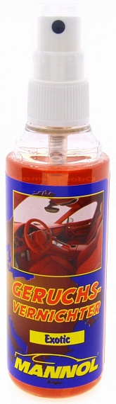 Нейтрализатор запахов MANNOL Exotic - 2303 Объем 0,1л. - Автомобильные жидкости, масла и антифризы - KarPar Артикул: 2303. PATRIOT.