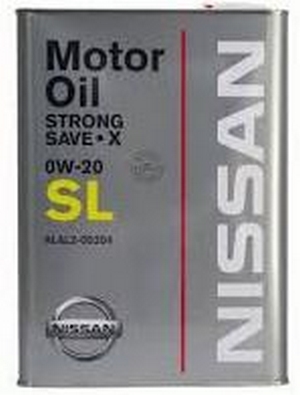 Объем 4л. NISSAN Strong Save X SL 0W-20 - KLAL2-00204 - Автомобильные жидкости. Розница и оптом, масла и антифризы - KarPar Артикул: KLAL2-00204. PATRIOT.
