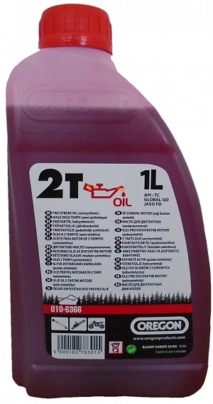 Объем 1л. OREGON 2T Oil - 010-6366 - Автомобильные жидкости. Розница и оптом, масла и антифризы - KarPar Артикул: 010-6366. PATRIOT.