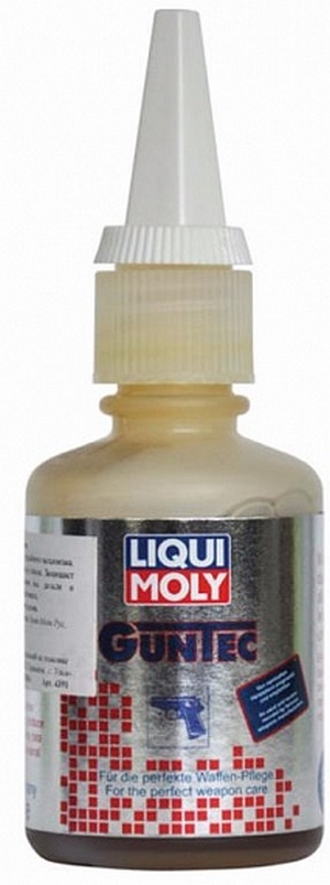 Объем 0,05л. Оружейное масло LIQUI MOLY GunTec Waffenpflege-Oil - 4391 - Автомобильные жидкости. Розница и оптом, масла и антифризы - KarPar Артикул: 4391. PATRIOT.