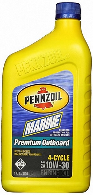 Объем 0,946л. PENNZOIL Marine Premium Outboard 4-Cycle 10W-30 - 5063875 - Автомобильные жидкости. Розница и оптом, масла и антифризы - KarPar Артикул: 5063875. PATRIOT.