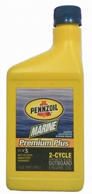 Объем 0,473л. PENNZOIL Marine Premium Plus 2-Cycle - 071611938709