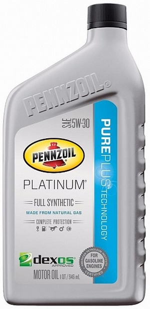 Объем 0,946л. PENNZOIL Platinum Full Synthetic Motor Oil 5W-30 - 550022689 - Автомобильные жидкости, масла и антифризы - KarPar Артикул: 550022689. PATRIOT.