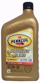 Объем 0,946л. PENNZOIL Synthetic Blend 5W-30 - 550030872