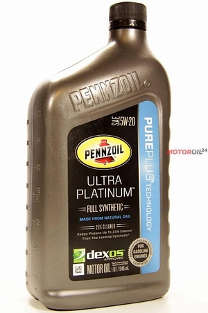 Объем 0,946л. PENNZOIL Ultra Platinum 5W-20 - 550040863 - Автомобильные жидкости, масла и антифризы - KarPar Артикул: 550040863. PATRIOT.