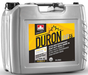 Объем 20л. PETRO-CANADA Duron UHP E6 10W-40 - DEU14J20 - Автомобильные жидкости. Розница и оптом, масла и антифризы - KarPar Артикул: DEU14J20. PATRIOT.