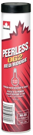Объем 0,4кг Пластичная смазка PETRO-CANADA Peerless OG2 Red - PLOG2RI30