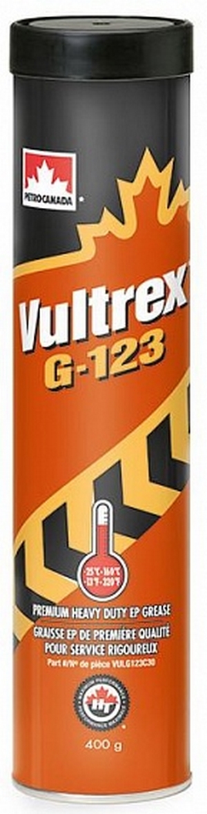 Объем 0,4кг Пластичная смазка PETRO-CANADA Vultrex G-123 - VULG123C30 - Автомобильные жидкости. Розница и оптом, масла и антифризы - KarPar Артикул: VULG123C30. PATRIOT.