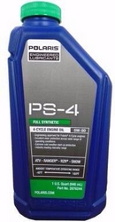 Объем 0,946л. POLARIS Pure Polaris PS-4 Full Synthetic 4-Cycle Oil 5W-50 - 2876244