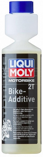 Присадка для 2-тактных двигателей LIQUI MOLY Motorbike 2T-Bike-Additiv - 1582 Объем 0,25л.
