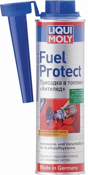 Присадка в топливо &quot;Антилед&quot; LIQUI MOLY Fuel Protect - 3964 Объем 0,3л. - Автомобильные жидкости, масла и антифризы - KarPar Артикул: 3964. PATRIOT.