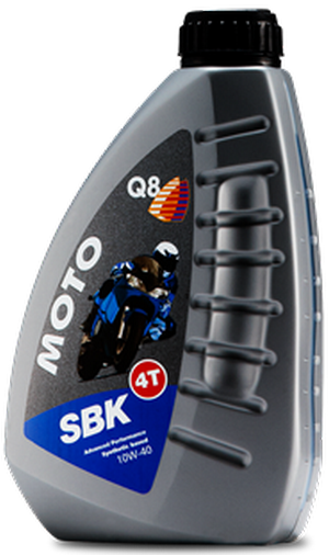 Объем 1л. Q8 Moto SBK 10W-40 - 104118001751 - Автомобильные жидкости. Розница и оптом, масла и антифризы - KarPar Артикул: 104118001751. PATRIOT.