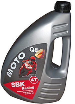 Объем 1л. Q8 Moto SBK Racing 10W-50 - 102107601751 - Автомобильные жидкости. Розница и оптом, масла и антифризы - KarPar Артикул: 102107601751. PATRIOT.