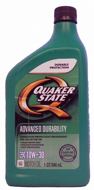 Объем 0,946л. QUAKER STATE Advanced Durability 10W-30 - 550024061 - Автомобильные жидкости. Розница и оптом, масла и антифризы - KarPar Артикул: 550024061. PATRIOT.
