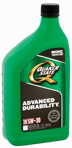 Объем 0,946л. QUAKER STATE Advanced Durability 5W-30 - 550024135 - Автомобильные жидкости, масла и антифризы - KarPar Артикул: 550024135. PATRIOT.