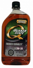 Объем 0,946л. QUAKER STATE Enhanced Durability 5W-20 - 550024129